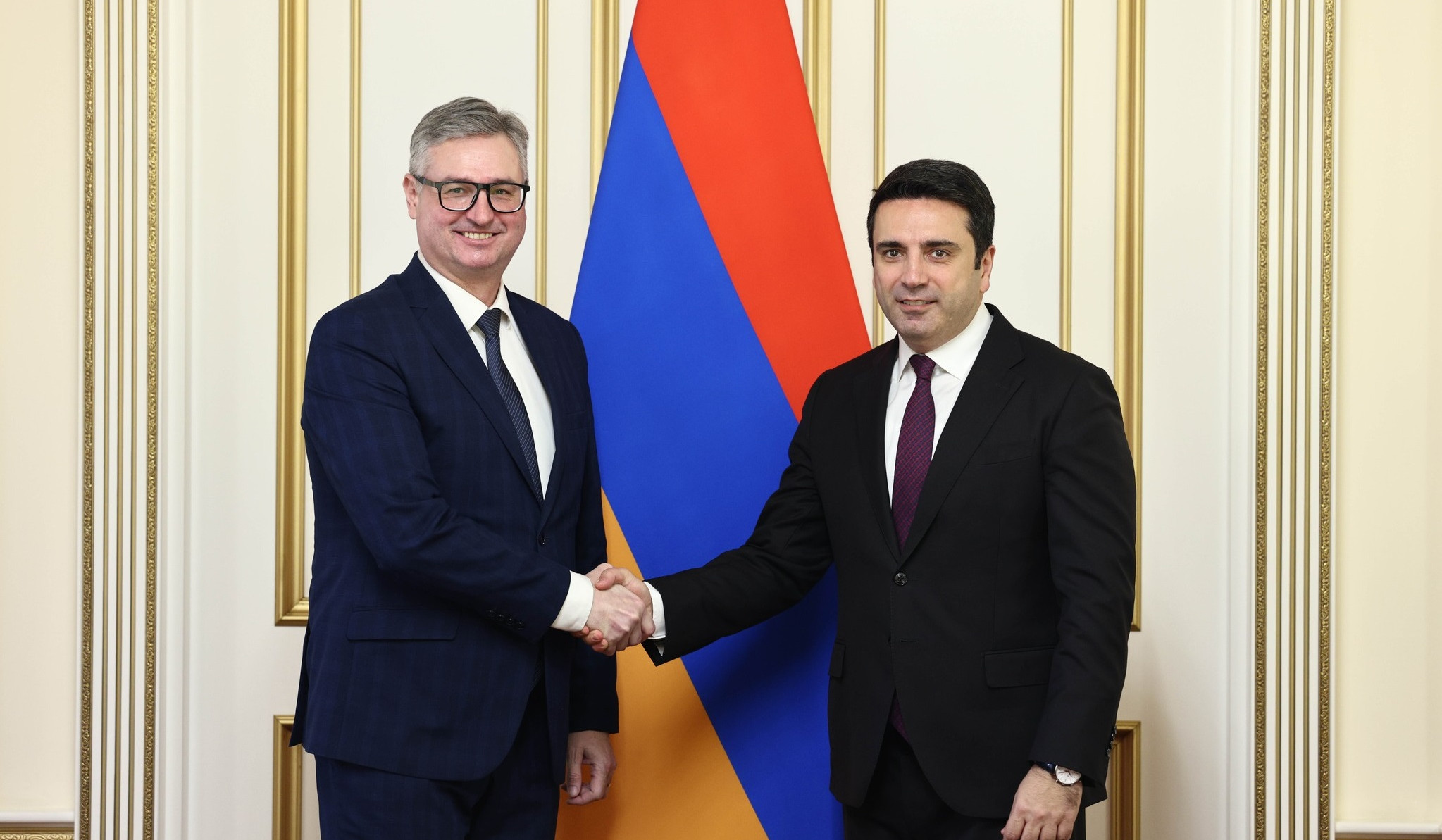 Ալեն Սիմոնյանն ընդունել է Չեխիայի խորհրդարանի Պատգամավորների պալատի ԵՄ գործերի հանձնաժողովի նախագահին