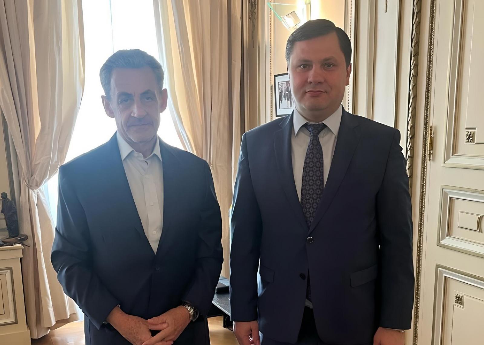 Դեսպան Արման Խաչատրյանը հանդիպում է ունեցել Նիկոլա Սարկոզիի հետ