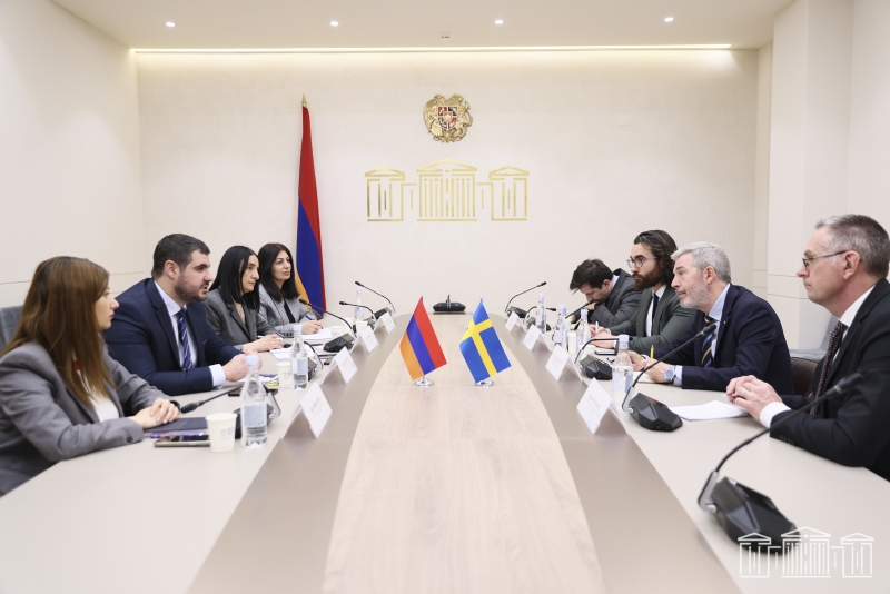 Խորհրդարանում հյուրընկալվել են Ստոկհոլմի Արևելյան Եվրոպայի ուսումնասիրությունների կենտրոնի ներկայացուցիչները