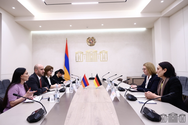Սիսակ Գաբրիելյանն ընդունել է Գերմանիայի դեսպանին