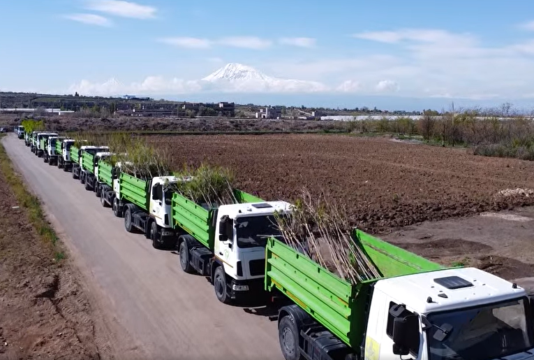 Նոր Նորքի 5-րդ զանգվածի Սուրբ Սարգիս եկեղեցու հարակից լանջերում կմեկնարկի լայնածավալ ծառատունկ