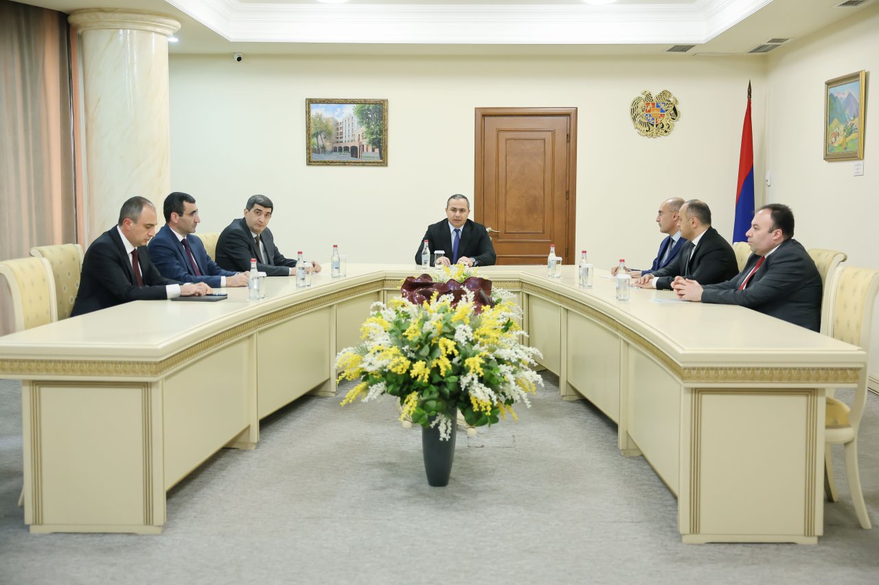 Քննչական կոմիտեի նախագահը ներկայացրել է Տնտեսական հանցագործությունների և մաքսանենգությունների քննության գլխավոր վարչության նորանշանակ պետին