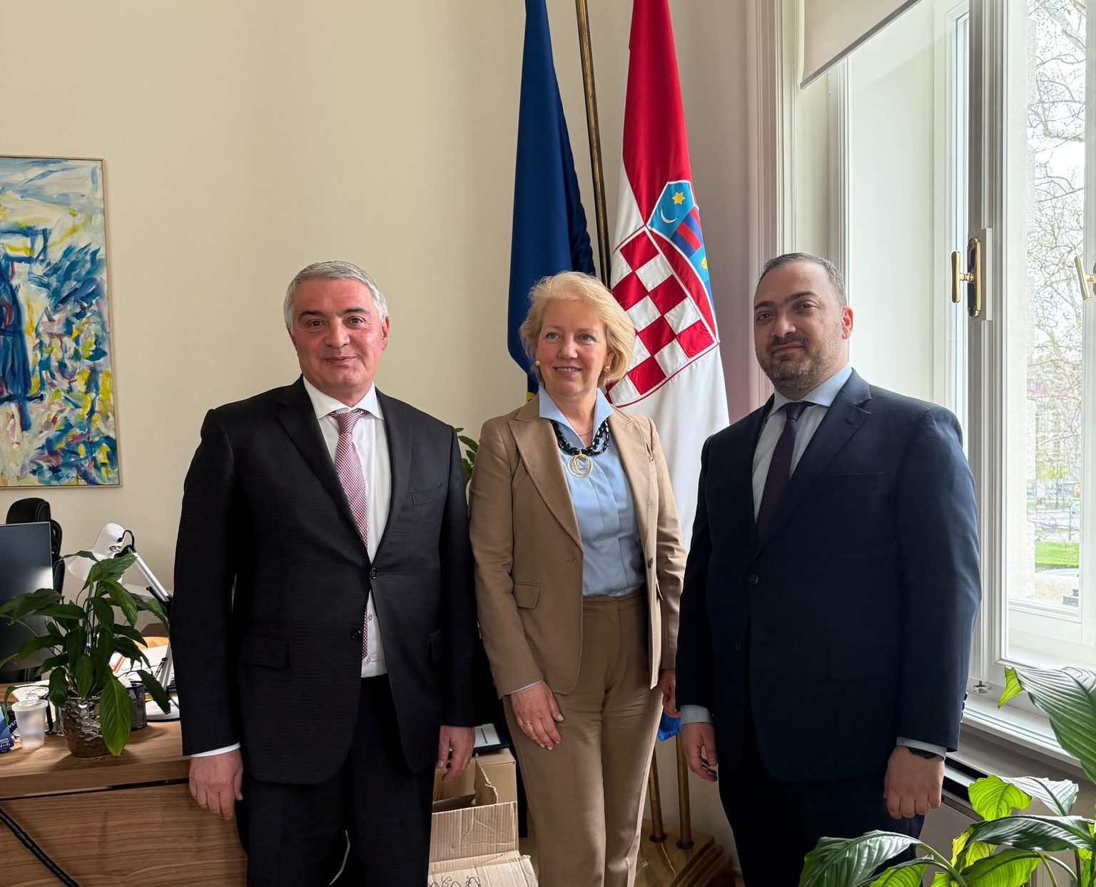 Քննարկվել են Հայաստան-Խորվաթիա երկկողմ հարաբերությունների օրակարգին առնչվող մի շարք հարցեր