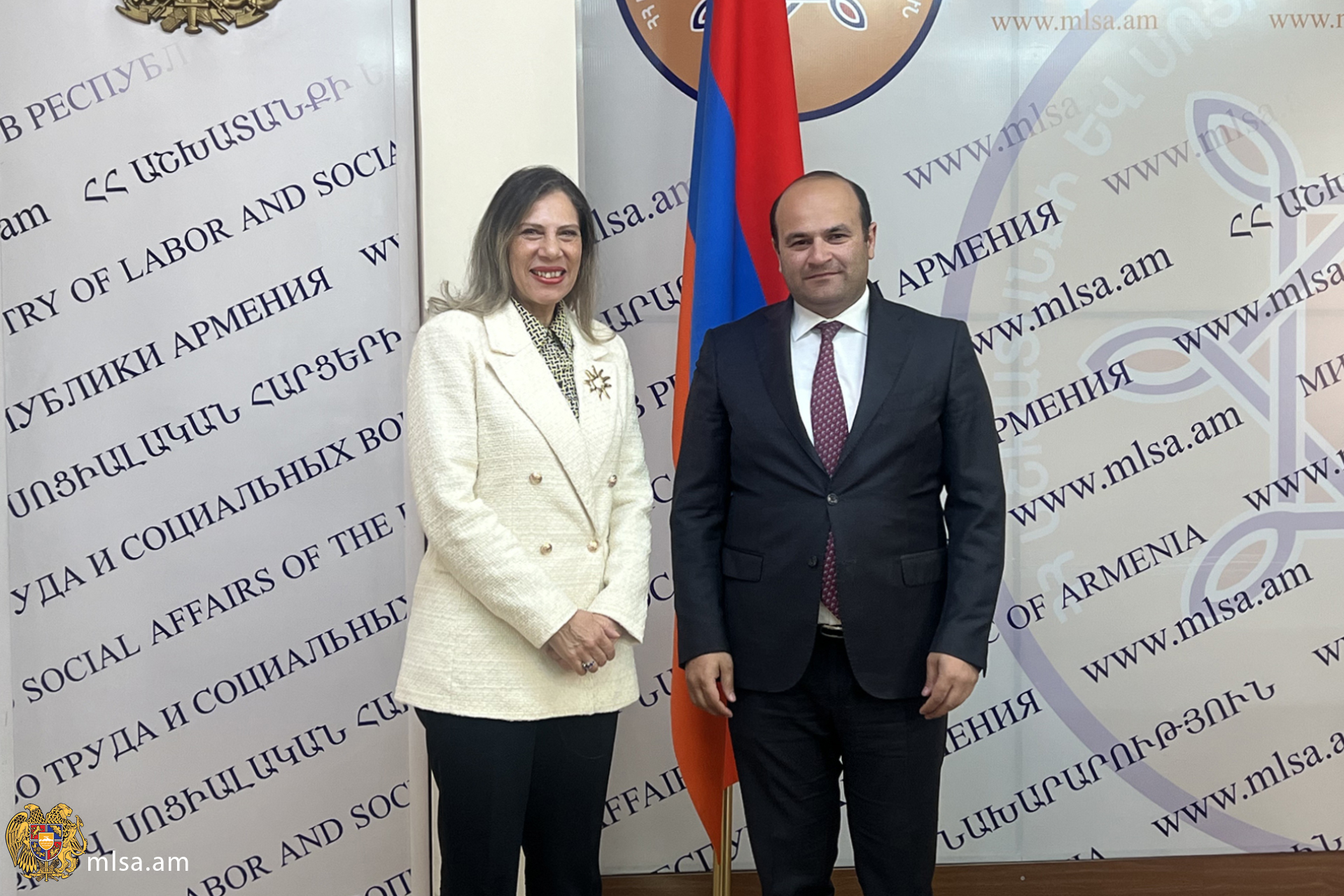 Նարեկ Մկրտչյանն այսօր ընդունել է Եգիպտոսի դեսպանին