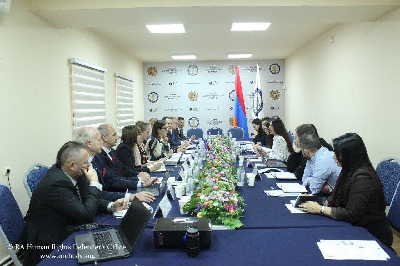 ՄԻՊ աշխատակազմի գլխավոր քարտուղարն ընդունել է ԵՄ փորձագիտական խմբին