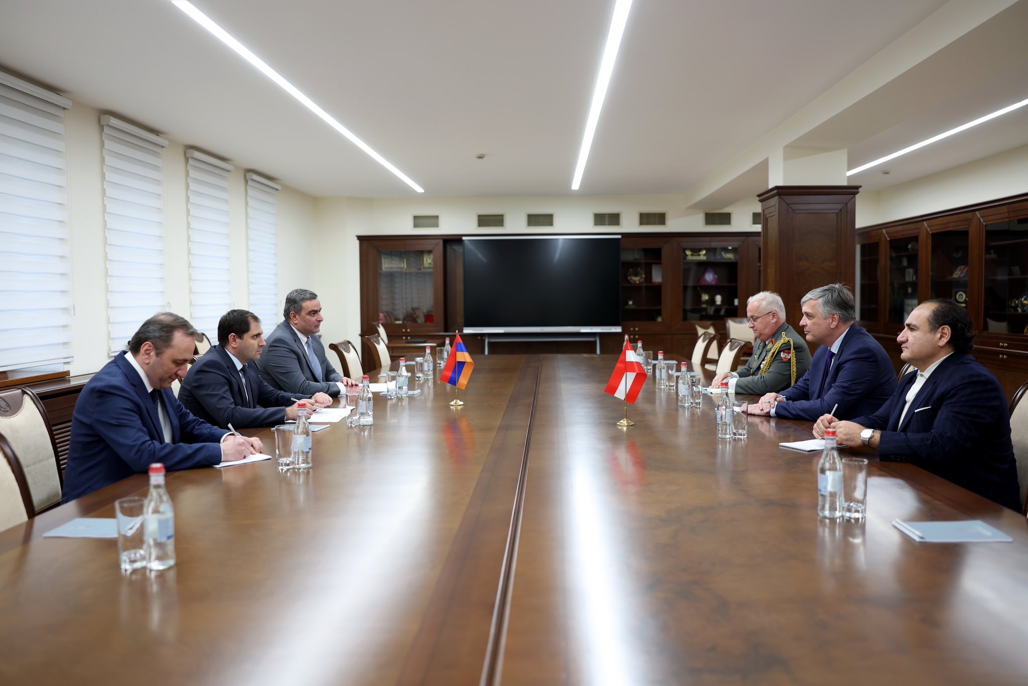 Քննարկվել են Հայաստանի և Ավստրիայի միջև պաշտպանության բնագավառում համագործակցության ներկայիս ընթացքն ու հեռանկարները
