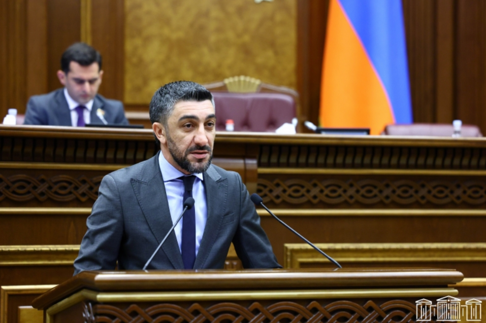 ԱԺ նախագահի հայտարարությունն ԱԺ պատգամավոր Վիլեն Գաբրիելյանի հրաժարականի դիմումի մասին