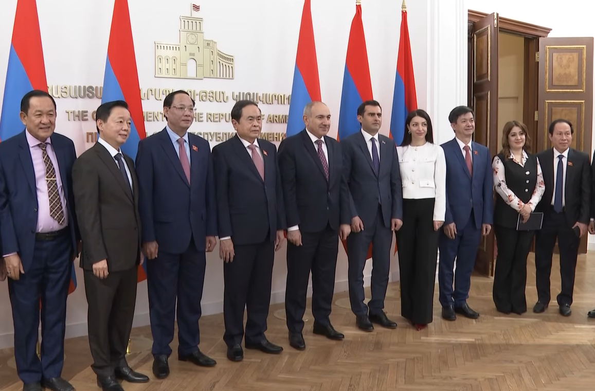 Փաշինյանը հյուրընկալել է Վիետնամի ԱԺ նախագահի գլխավորած պատվիրակությանը
