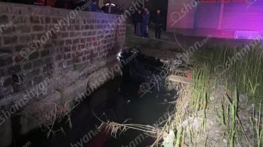 Արգավանդում 24-ամյա վարորդը «Mercedes»-ով հայտնվել է ջրատարում