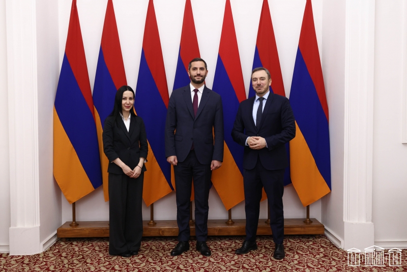 Ռուբեն Ռուբինյանն ընդունել է «Եվրանեսթ» խորհրդարանական վեհաժողովի համանախագահ Սերգեյ Լագոդինսկիին