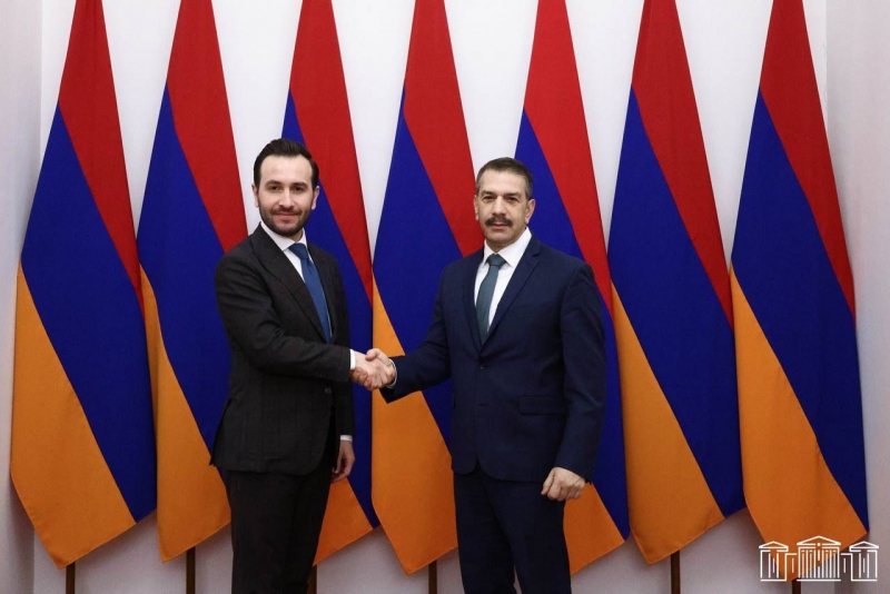 Հայկ Կոնջորյանն ընդունել է Հայաստանում Կիպրոսի դեսպանին