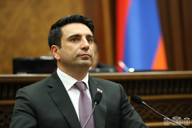 ԱԺ նախագահն անդրադարձել է Հաղթանակի 80-ամյակի միջոցառումներին Երևանի մասնակցությանն ու այդ առնչությամբ Բրյուսելի հնարավոր արձագանքին