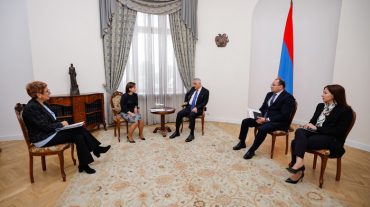 Փոխվարչապետ Մհեր Գրիգորյանն ընդունել է Զինծառայողների ապահովագրության ազգային հիմնադրամի հոգաբարձուների խորհրդի նախագահին