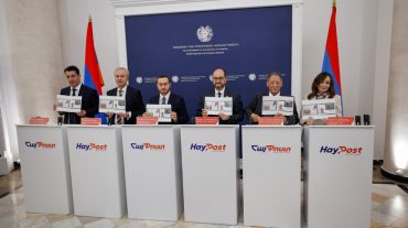 Արայիկ Հարությունյանը մասնակցել է «Բարձր տեխնոլոգիաների ոլորտում համաշխարհային ներդրման համար ՀՀ պետական մրցանակ»-ին նվիրված փոստային բացիկի մարման արարողությանը