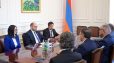 Արայիկ Հարությունյանն ընդունել է Եվրոպական հեծանվային միության նախագահին և գլխավոր քարտուղարին