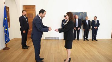 Կիպրոսում Հայաստանի դեսպանն իր հավատարմագրերն է հանձնել երկրի նախագահին
