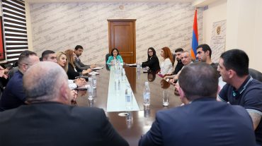 Ժաննա Անդրեասյանը հանդիպել է ֆիթնես ոլորտի ներկայացուցիչների հետ
