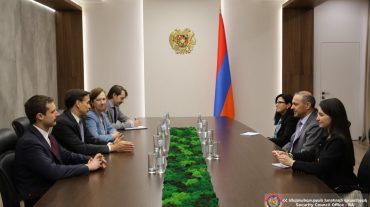 Արմեն Գրիգորյանն ընդունել է ԱՄՆ Պետքարտուղարի Եվրոպայի և Եվրասիայի հարցերով փոխտեղակալ Ջոշուա Հաքին