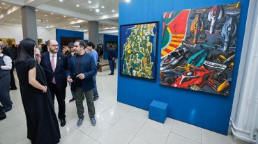 Արայիկ Հարությունյանը ներկա է գտնվել գեղանկարիչ Արթուր Հովհաննիսյանի ցուցահանդեսի բացմանը