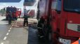 Հրդեհ բեռնատարի բեռնախցիկում