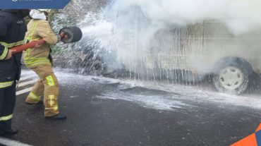 Այրվել է բեռնատարի խցիկը