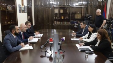 Անահիտ Մանասյանն աշխատանքային այցով Գյումրիում էր