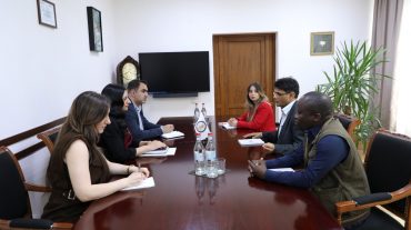 Անահիտ Մանասյանն ընդունել է Բժիշկներ առանց սահմանների միջազգային, անկախ բժշկական մարդասիրական կազմակերպության հայաստանյան մասնաճյուղի ծրագրի ղեկավարին