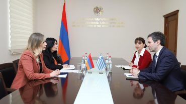 Սրբուհի Գալյանը Հունաստանի դեսպանին է ներկայացրել արդարադատության ոլորտի բարեփոխումների օրակարգը