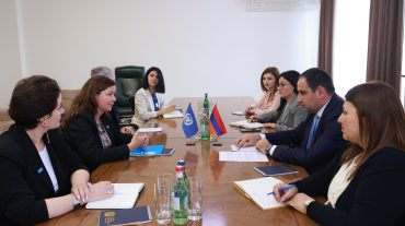 ՏԿԵ նախարարն ընդունել է Հայաստանում ՄԱԿ-ի մանկական հիմնադրամի ներկայացուցչին