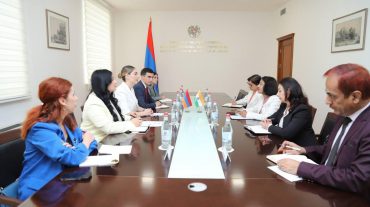 Սրբուհի Գալյանը դեսպանի հետ քննարկել է Հնդկաստանի արդարադատության ոլորտի թվայնացման փորձը ներդնելու հնարավորությունը