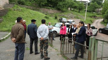 Մեկնարկել է Անահիտ Մանասյանի և ՀՀ-ում ՄԱԿ-ի մշտական համակարգող Ֆրանսուազ Ժակոբի համատեղ այցը Սյունիքի մարզ