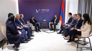 Արարատ Միրզոյանը հանդիպում է ունեցել Իրանի ԱԳ նախարարի տեղակալ Սայիդ Խաթիբզադեի հետ