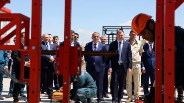 Կամո Ցուցուլյանն ու Վյաչեսլավ Բուտկոն ներկա են գտնվել արտակարգ իրավիճակների տարբեր սցենարներով ցուցադրական վարժանքին