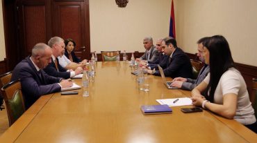 ՊԵԿ նախագահը հանդիպել է Արժույթի միջազգային հիմնադրամի փորձագիտական խմբի ղեկավարի հետ