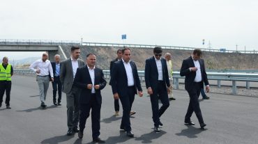 ՏԿԵ նախարարն այցելել է Հյուսիս-հարավ ճանապարհի Աշտարակ-Թալին հատվածի շինհրապարակներ՝ ծանոթանալու կատարված աշխատանքներին