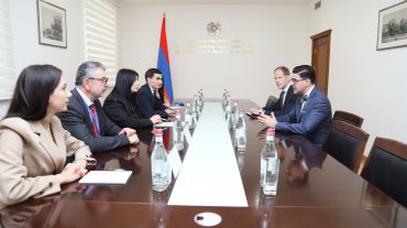 Արդարադատության նախարարի տեղակալը միջազգային գործընկերոջն է ներկայացրել Հռոմի կանոնադրության վավերացումից հետո իրականացված աշխատանքները