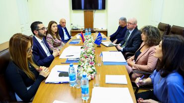 ՆԳ նախարարի տեղակալն ընդունել է ԵԽ  քարտուղարության մարդու իրավունքների տնօրինության ղեկավարին