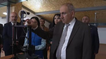 Ամասիայի Արեգնադեմ բնակավայրի նորակառույց դպրոցը հագեցած է անհրաժեշտ նոր գույքով. Փաշինյան