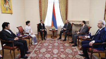 Վարչապետն ընդունել է ՀՀ պետական մրցանակակիր Յոշիակի Դեյմոն Հագիվարային