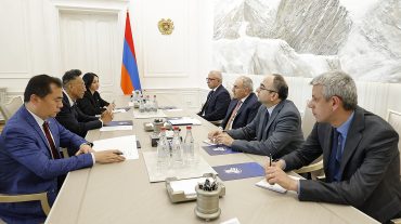 Վարչապետն ընդունել է ՀՀ-ում Չինաստանի նորանշանակ դեսպանին