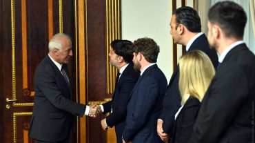 Նախագահ Վահագն Խաչատուրյանն ընդունել է Մարսելի քաղաքապետ Բենուա Պայանի գլխավորած պատվիրակությանը