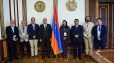 Նախագահ Վահագն Խաչատուրյանն ընդունել է «Երևանյան երկխոսության» շրջանակում Հայաստան ժամանած մի խումբ լրագրողների
