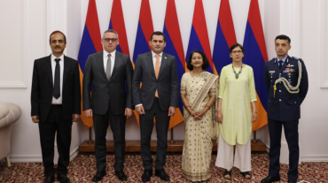 ՀՀ ԱԺ նախագահի տեղակալն ընդունել է մեր երկրում Հնդկաստանի դեսպանին