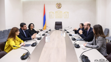 Արման Եղոյանը հանդիպել է Կոնրադ Ադենաուեր հիմնադրամի ներկայացուցիչներին
