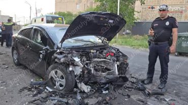 Երևանում բախվել են «Kia»-ն, «BMW»-ն ու «Opel Zafira»-ն. ընտանիքի 4 անդամ տեղափոխվել է հիվանդանոցներ