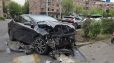 Երևանում բախվել են «Hyundai Elantra»-ն ու «Opel Zafira»-ն