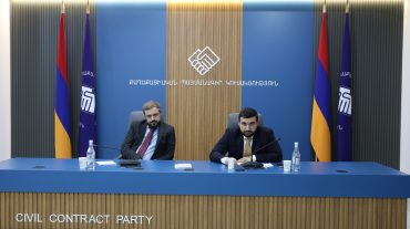 Տեղի է ունեցել «Քաղաքացիական պայմանագիր» կուսակցության Նախաձեռնող խմբի նիստ