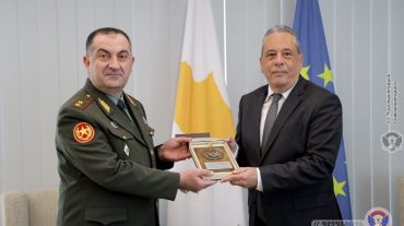 Քննարկվել են պաշտպանության ոլորտում Հայաստան-Կիպրոս համագործակցությանն առնչվող հարցեր