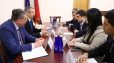 Խորհրդարանում հյուրընկալել են Ղազախստանի դեսպանին