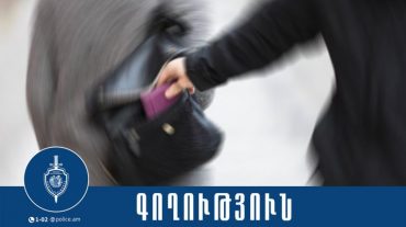 Համայնքային ոստիկանության Կենտրոնական բաժնի ծառայողները հայտնաբերել են գողություն կատարած օտարերկրացուն